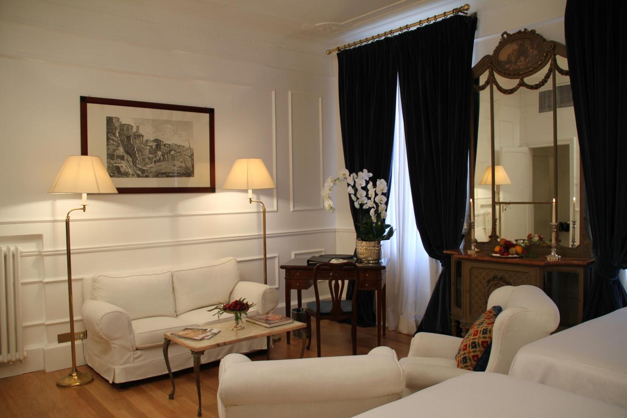 แกรนด์ โฮเทล พลาซา Hotel โรม ภายนอก รูปภาพ