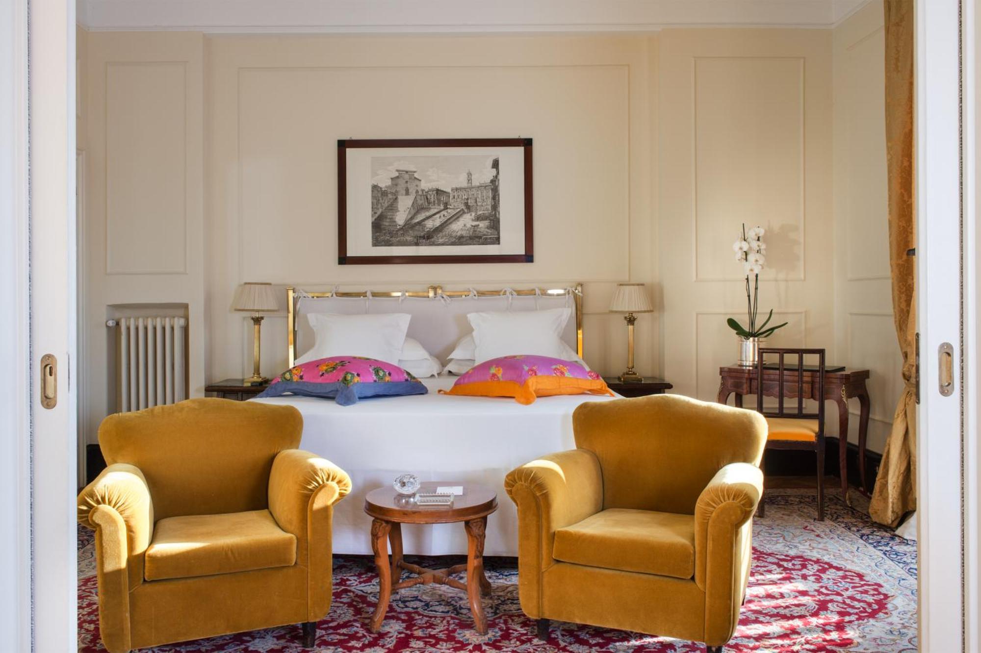 แกรนด์ โฮเทล พลาซา Hotel โรม ภายนอก รูปภาพ